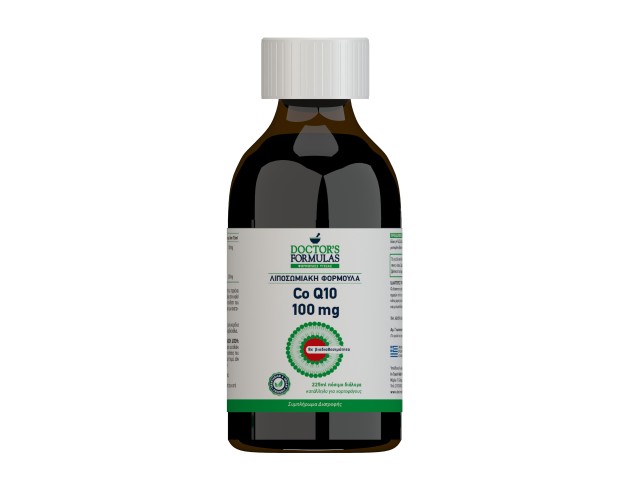 CO Q10 100mg Dietary Supplement, Liposomal Formulation, 225ml oral solution