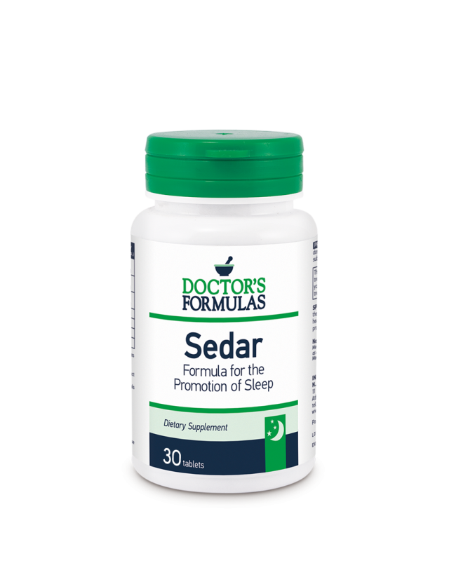 SEDAR Dietary Supplement, Formula for the Promotion of Sleep